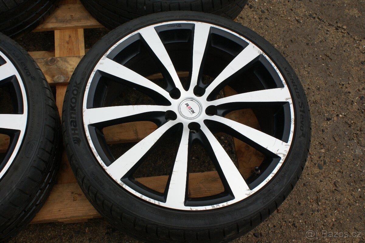 R20 alu kola na Audi VW Seat Skoda 5x112 dvoubarevná - 3