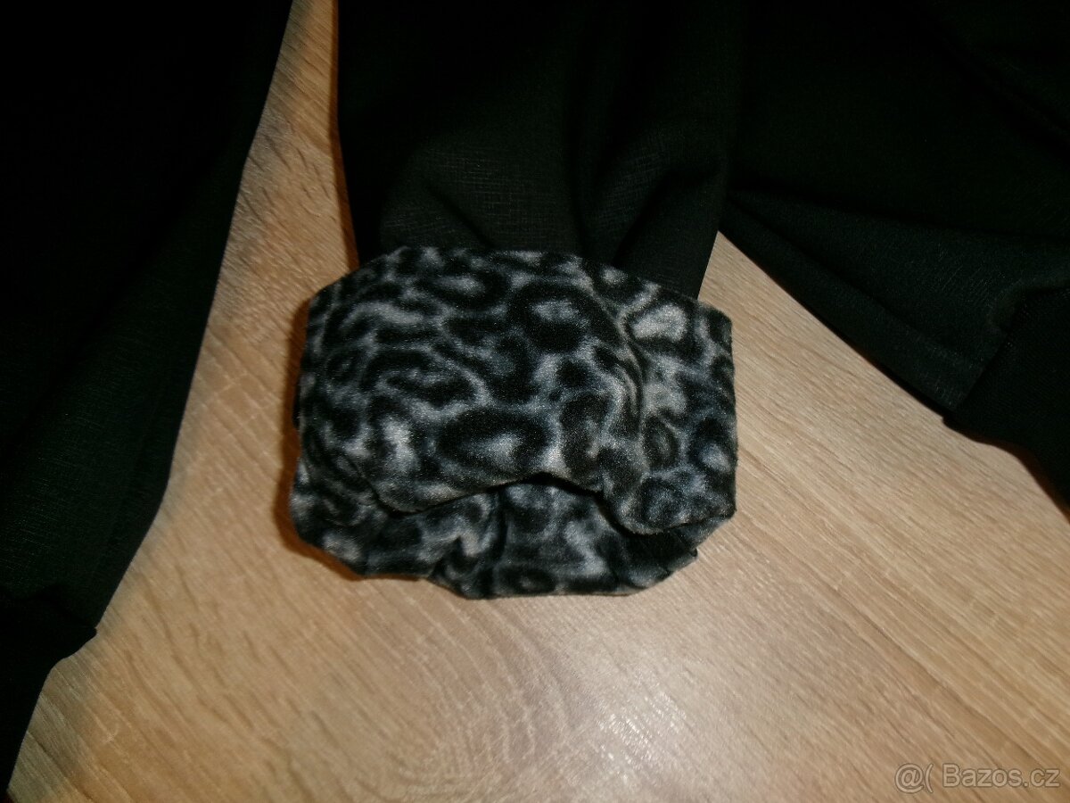 ČERNÉ ZIMNÍ SOFTSHELLOVÉ KALHOTY VEL.92-170 - 3