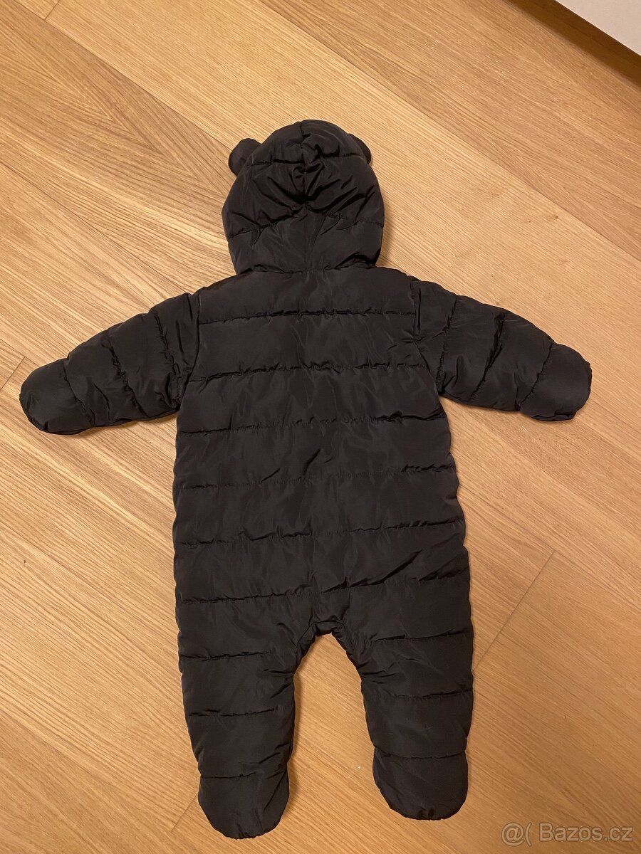 Zimní kombinéza H&M, černá vel. 74 - 3