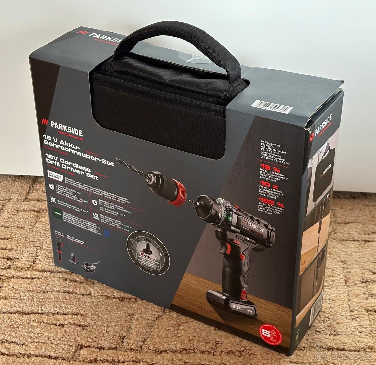 SADA: Aku vrtačka Parkside Performance - 3