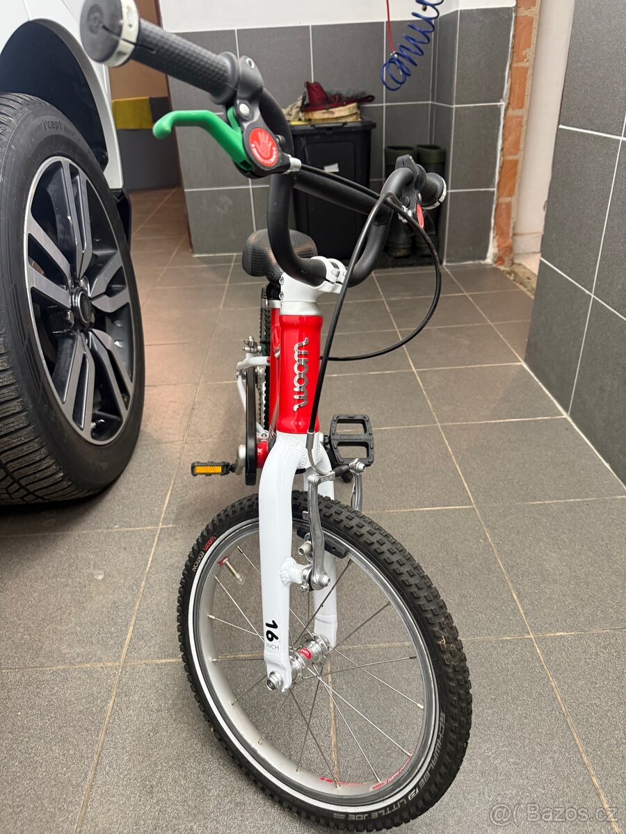 Dětské kolo WOOM 3 Red - 3