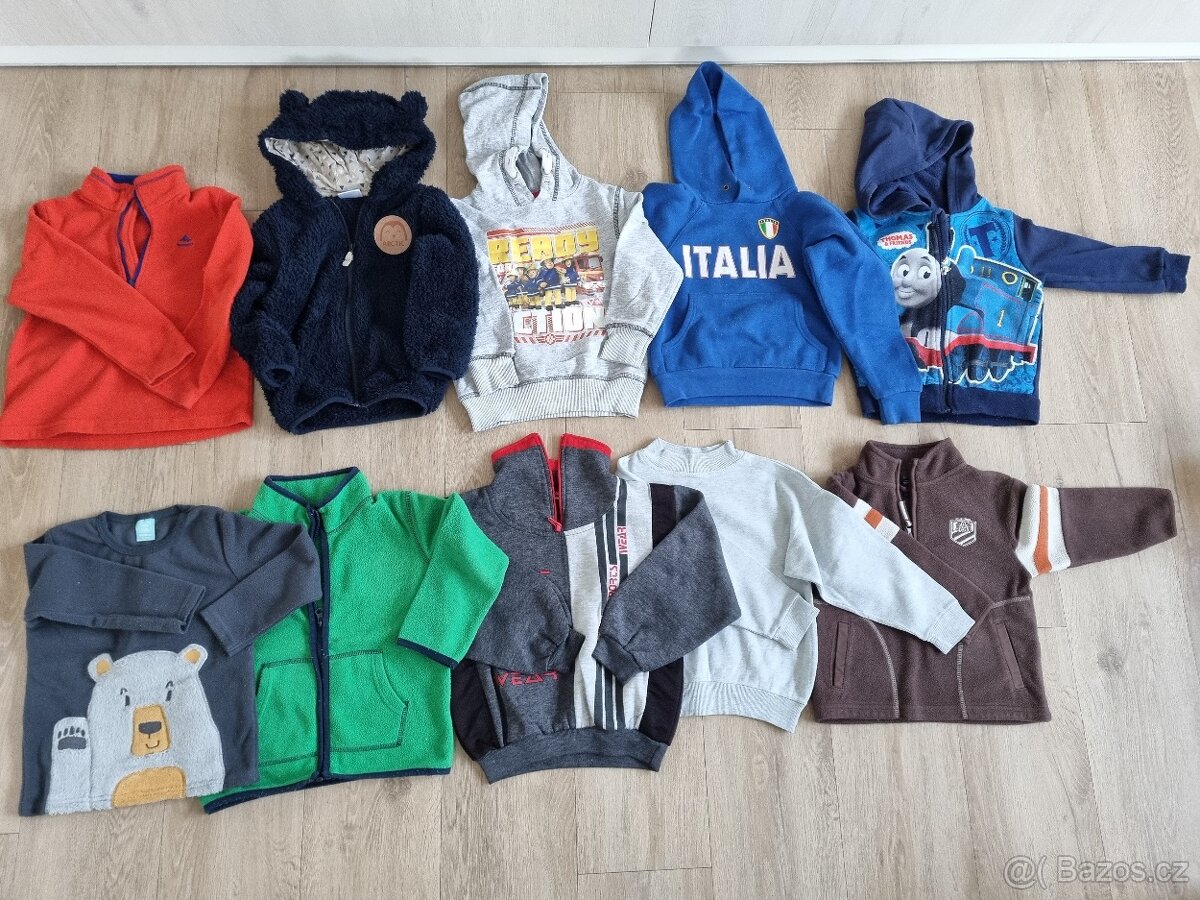 Balík oblečení pro kluka 98/104 - 3