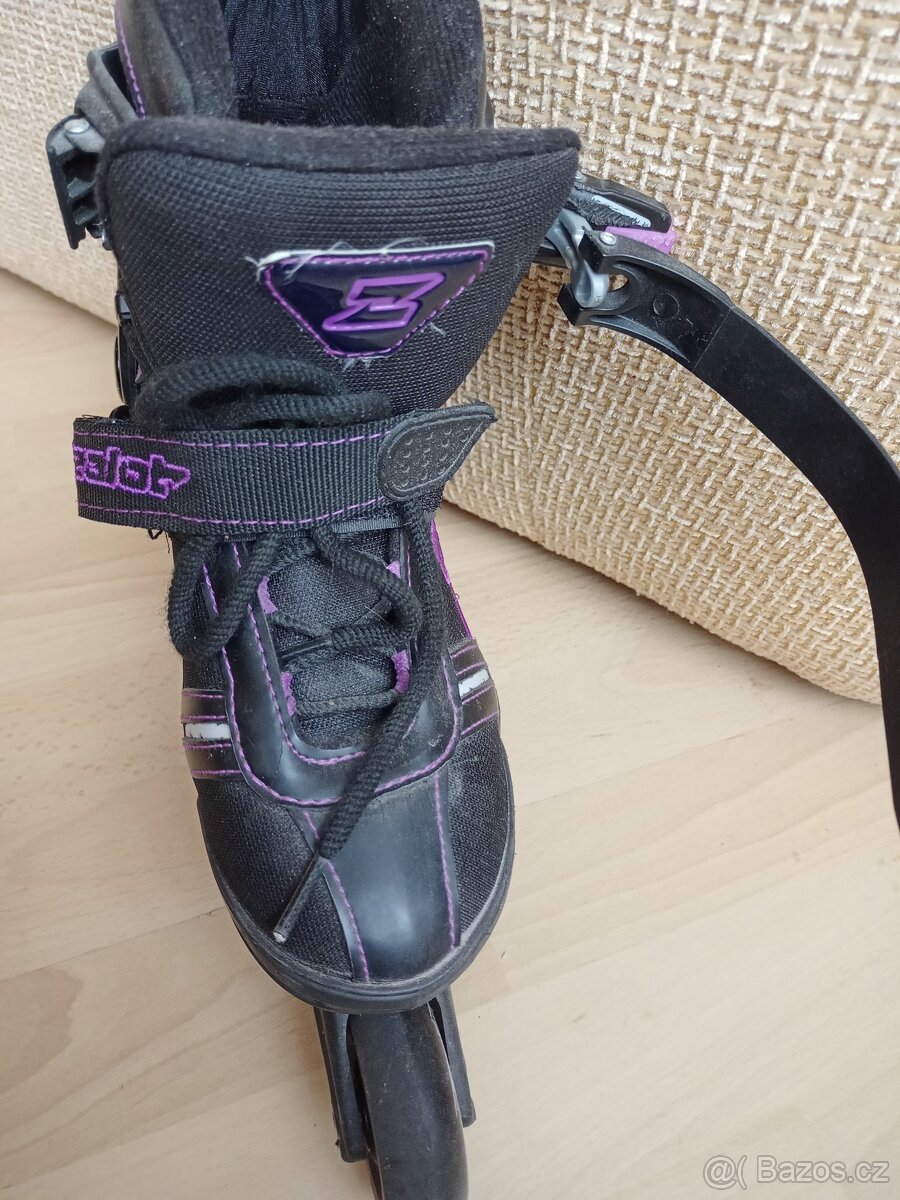 Kolečkové brusle vel. 38 - 3