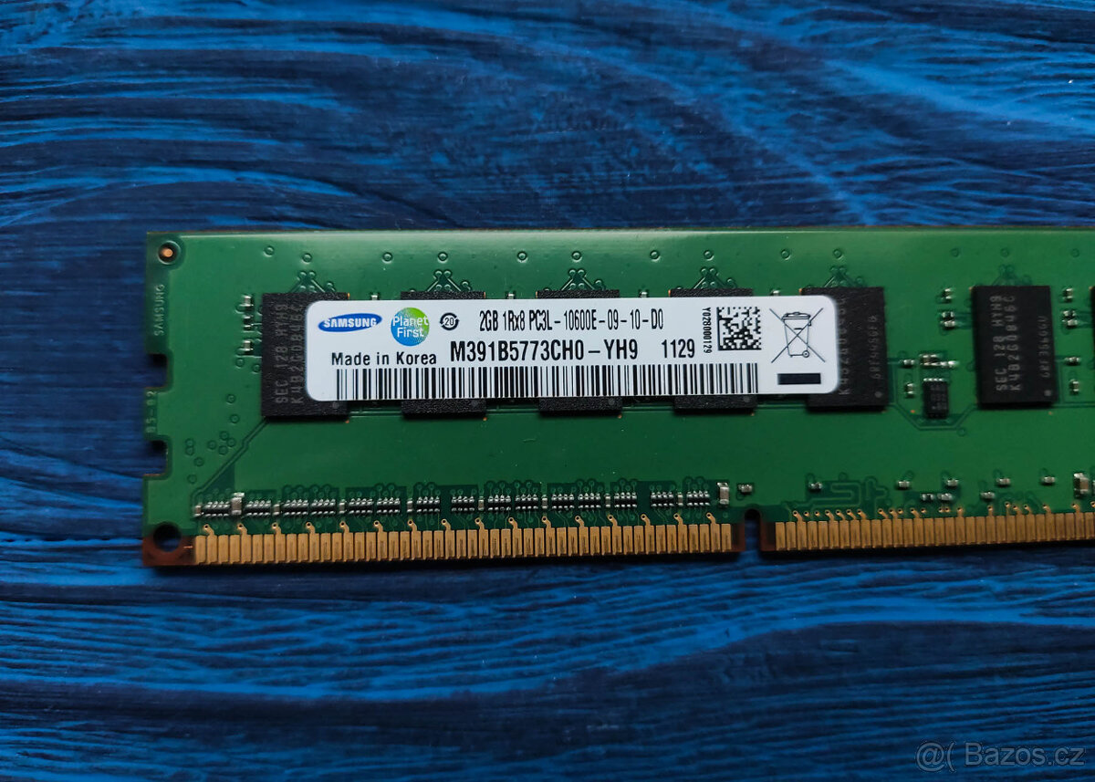 Samsung ram DDR3L 2gb for dectop pc - 1 kus - 3