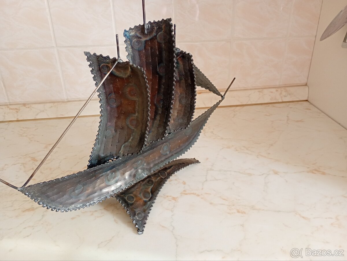 Plechová plachetnice - 3