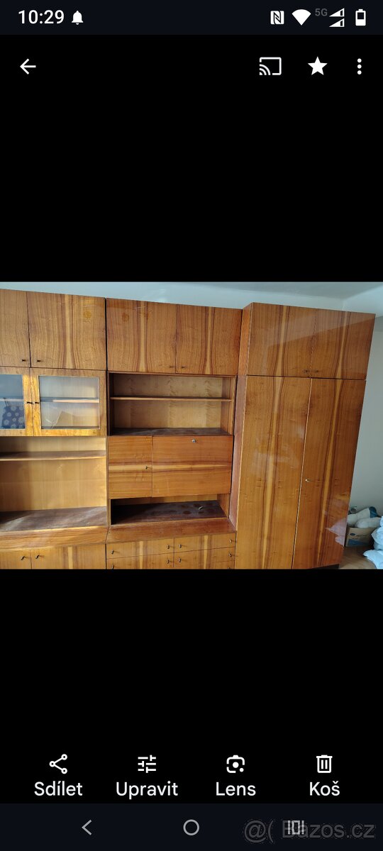 Leštěná obývací stěna - 3