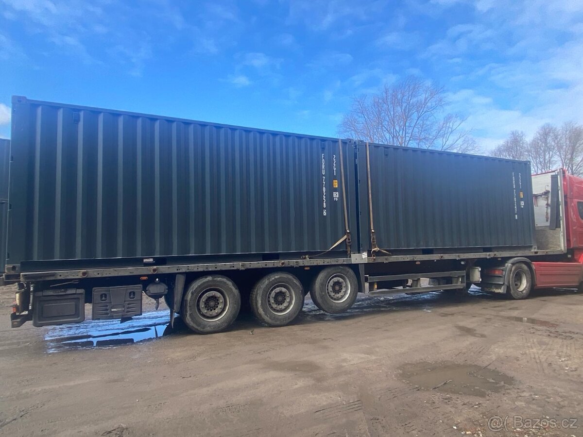 Nový lodní kontejner rv 2023 / 2024 one way dv 20" HC 40" - 3