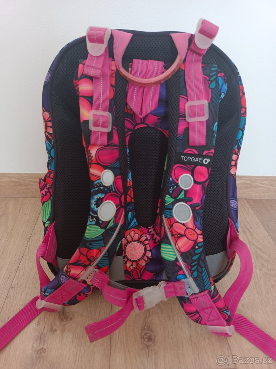 Dívčí školní batoh Topgal s penálem, - 3