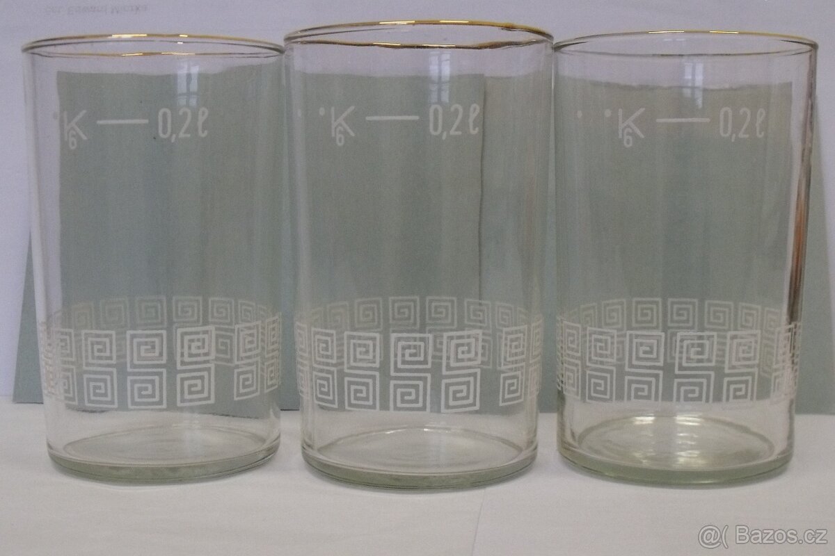 sklenice retro - 3