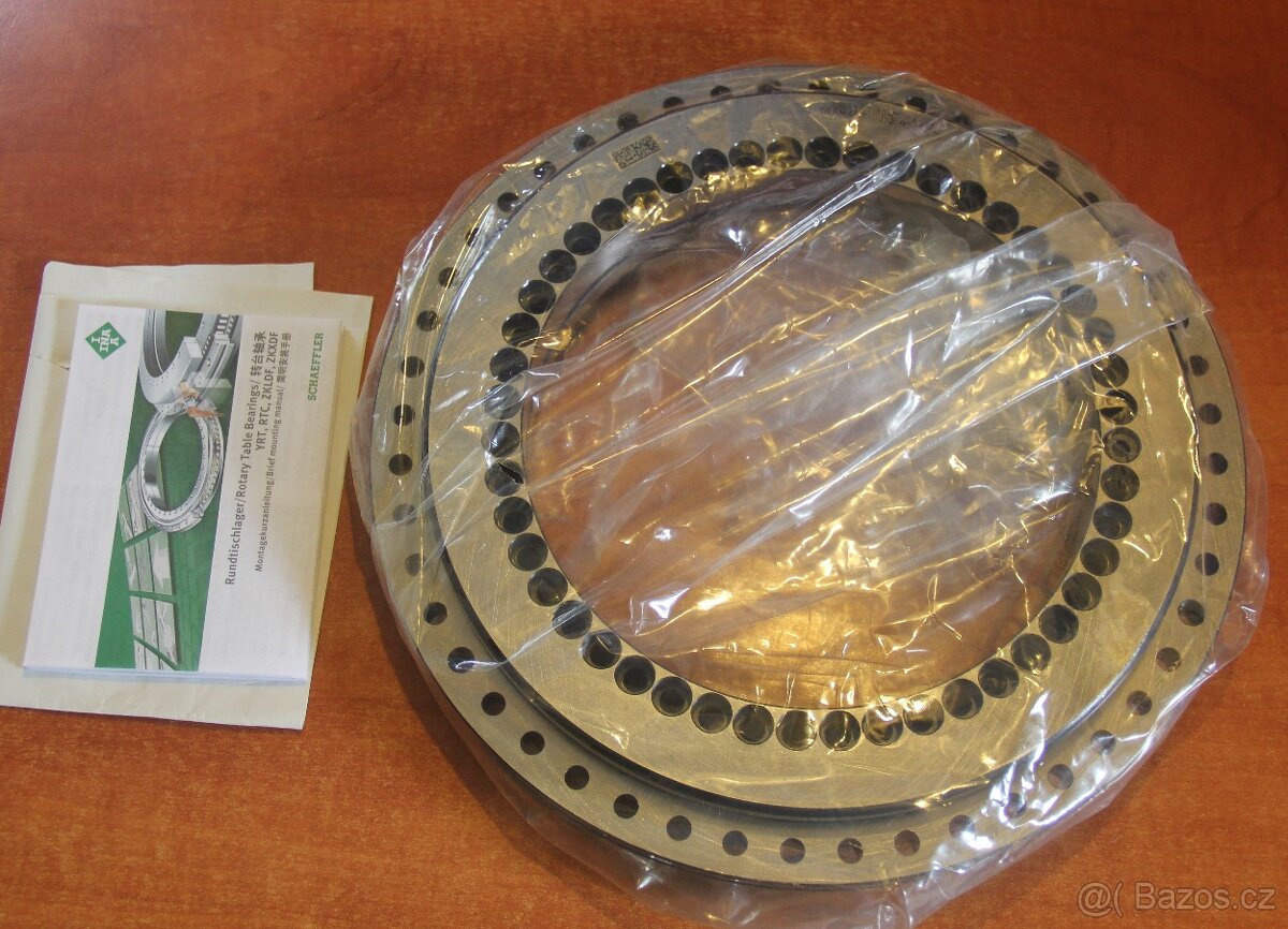 Prodám válečkové ložisko pro otočné stoly INA YRT180-C - 3