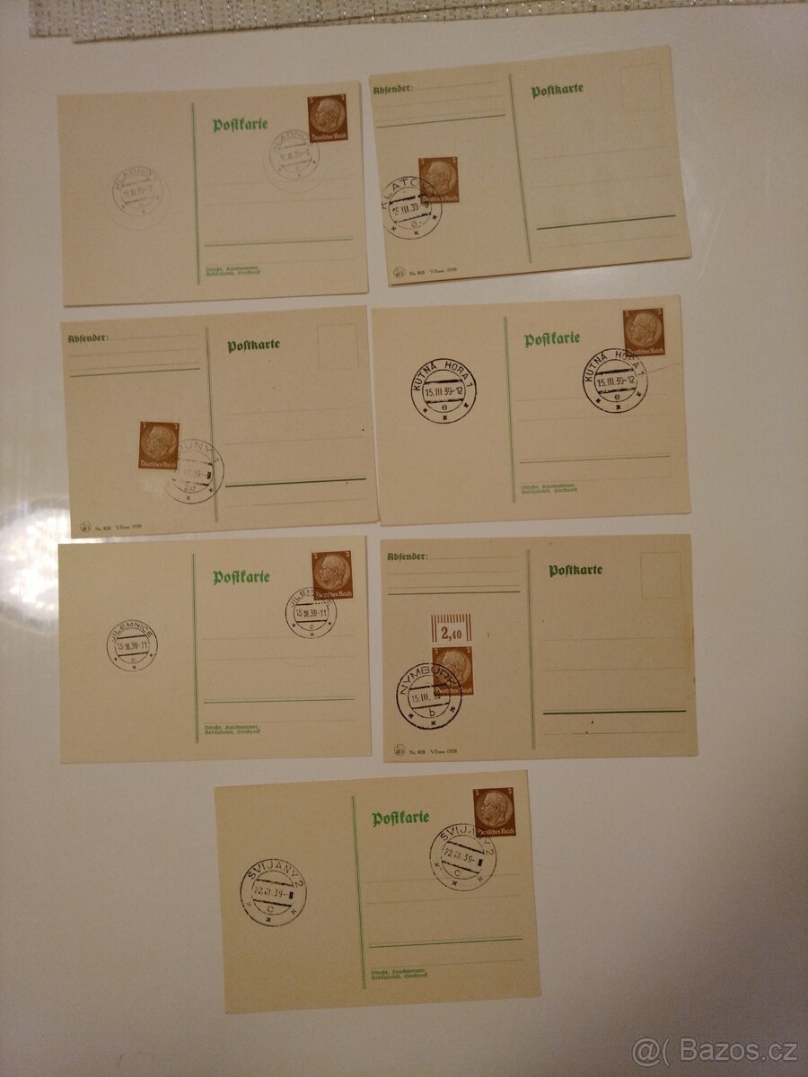 Postovni znamky (Postkarte) - 3