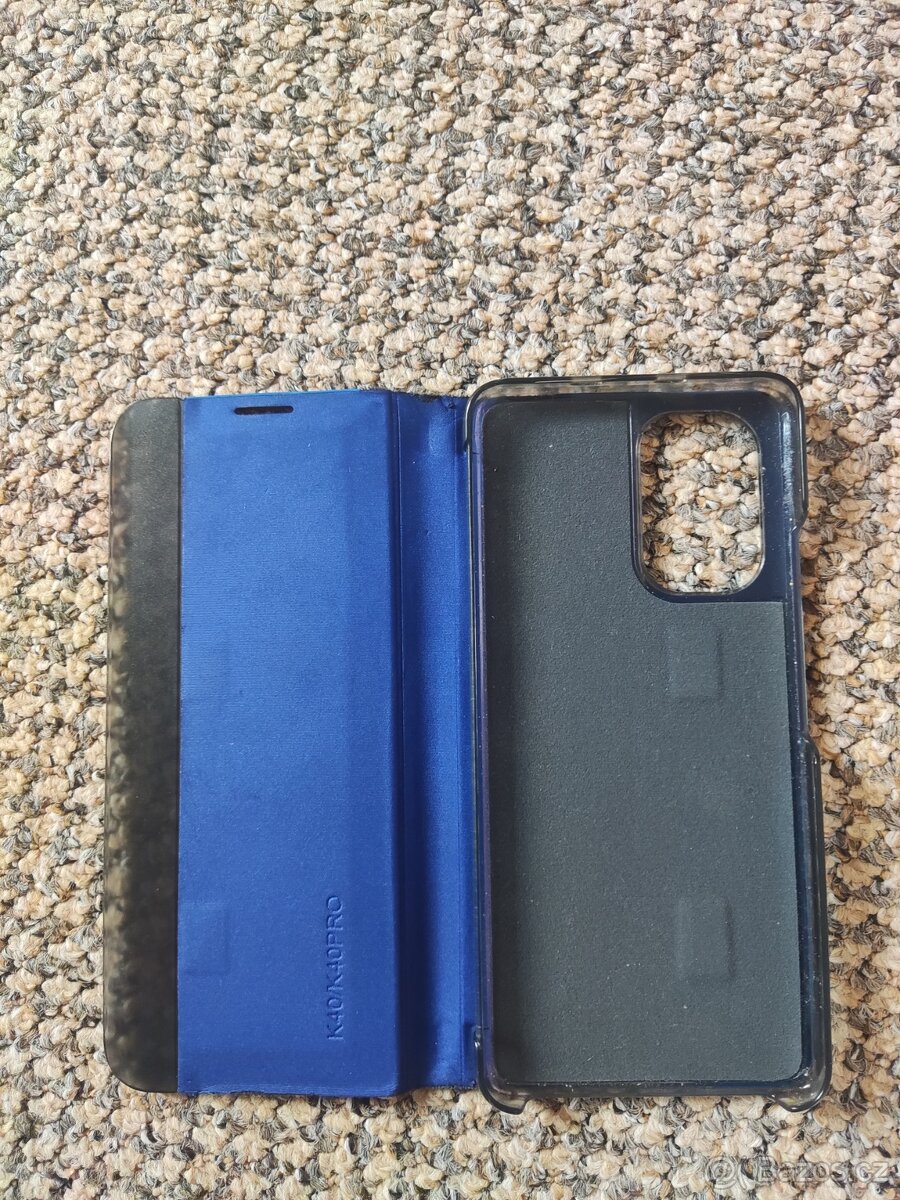 Knížkové pouzdro na Xiaomi Redmi K40 / Poco F3, modré - 3