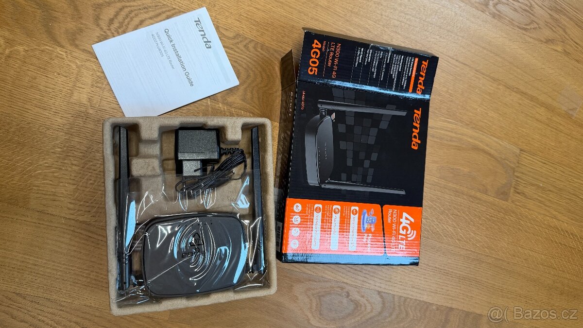 Tenda 4G05 - WiFi N300 4G LTE/3G router - zár ALZA 19.04.26 - 3