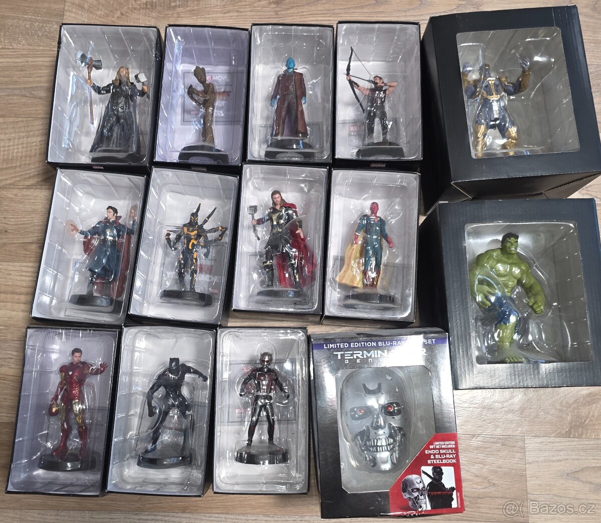 BLU RAY MIX + FIGURKY MARVEL - 3