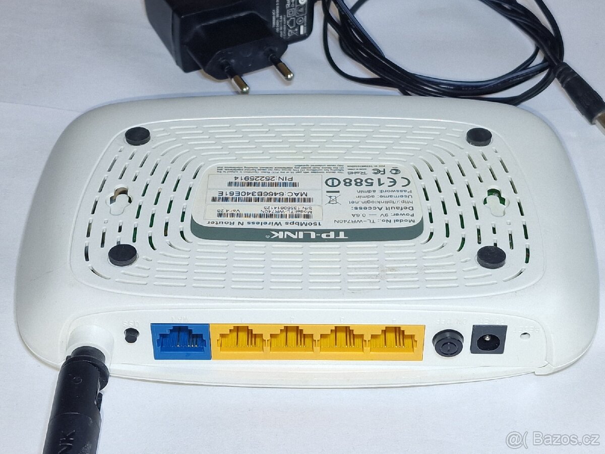 TP-Link TL-WR740N v4.26. VR, Rudník, TU. Balíkovna 83Kč. - 3