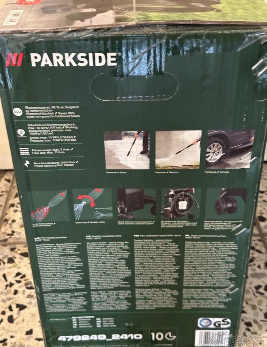 Parkside Vysokotlaký čistič PHDF 150 A1 - 3
