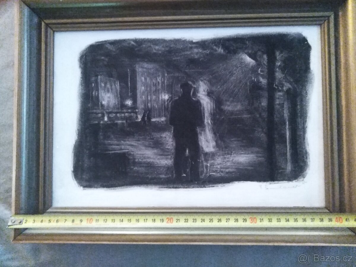 Prodám obraz- Františk Šmitauer 1944 - 3