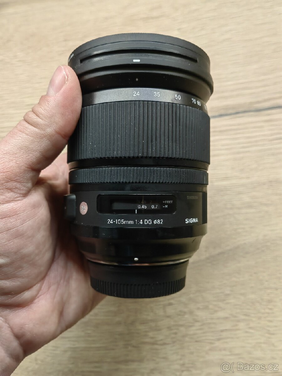 Objektiv SIGMA 24-105/4 DG OS HSM DC HSM Art jak nová - 3