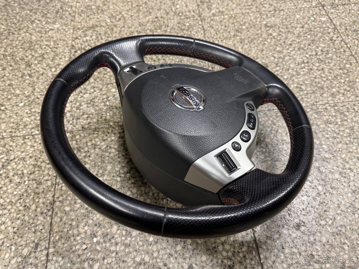 Kožený volant Nissan Qashqai J10 / NV200 / díly - 3