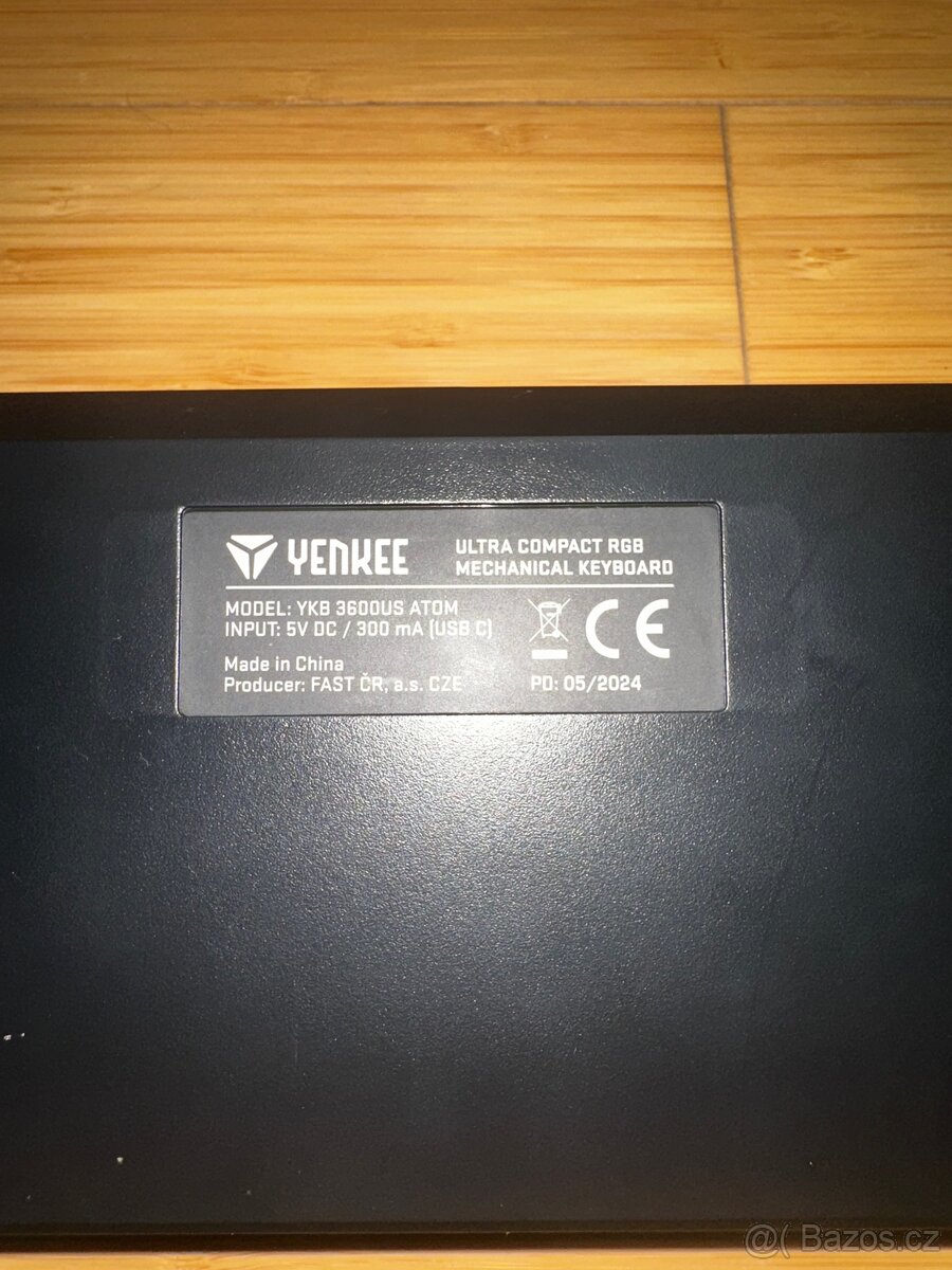 Klávesnice YENKEE YKB 3600US ATOM - 3