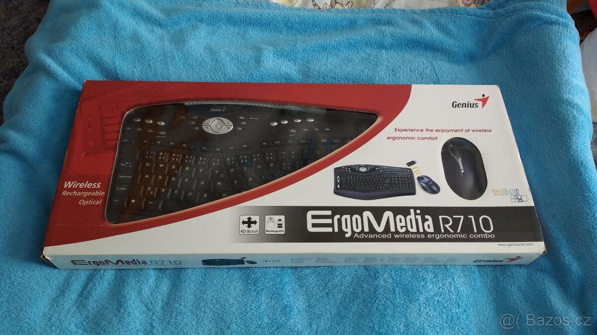 Bezdrátový set myš+klávesnice - 3