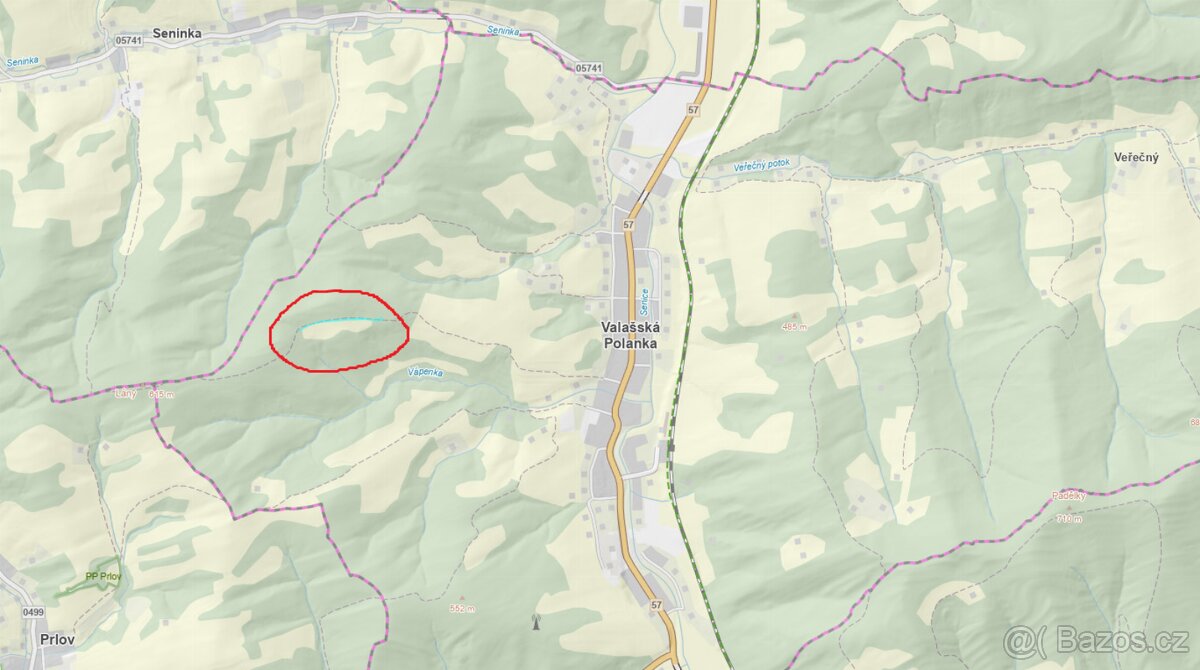 Prodám pozemky v k .ú. Valašská Polanka - 3