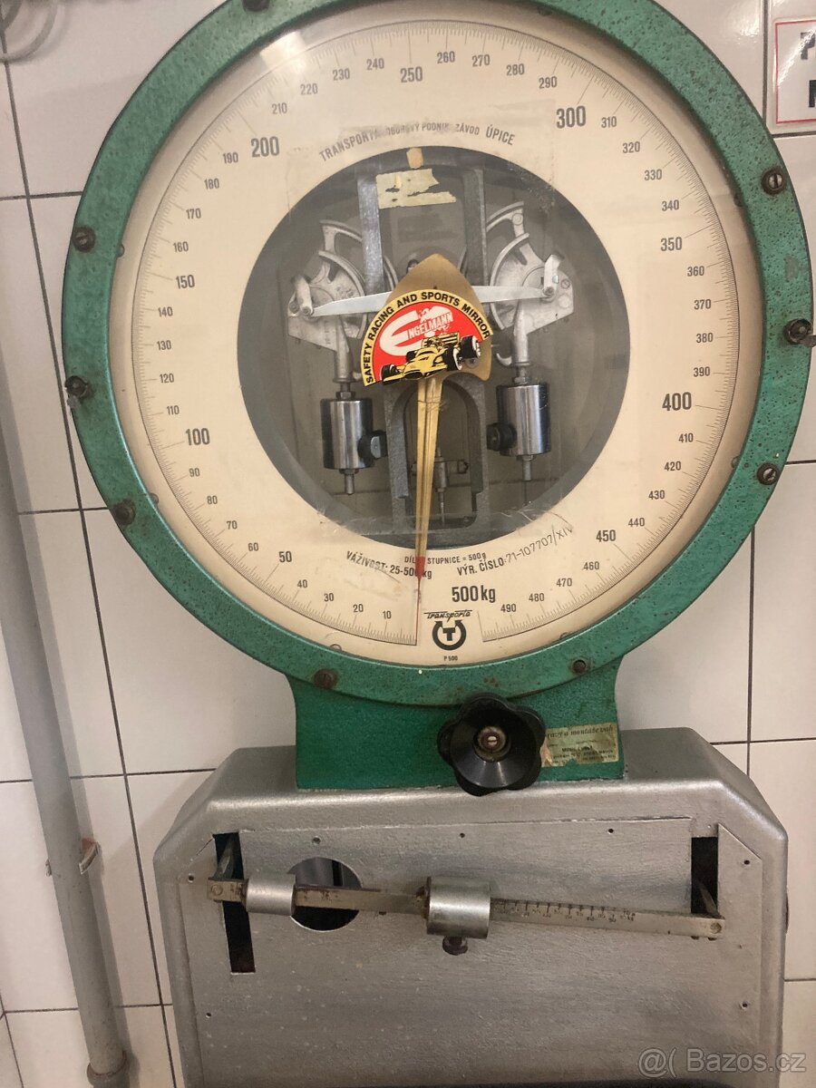 Mostní váha 500 kg historická - 3