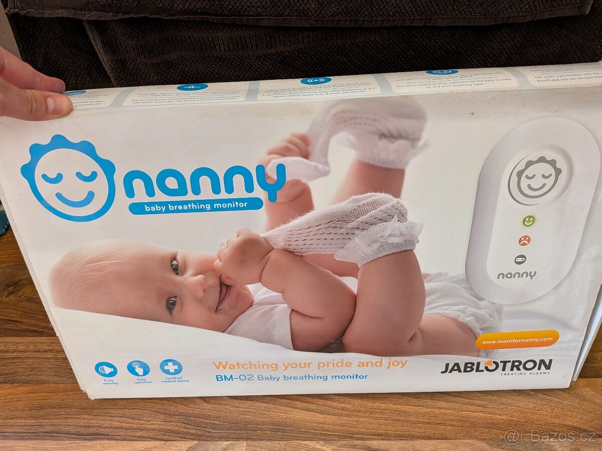 Monitor dechu Nanny od Jablotron - 3