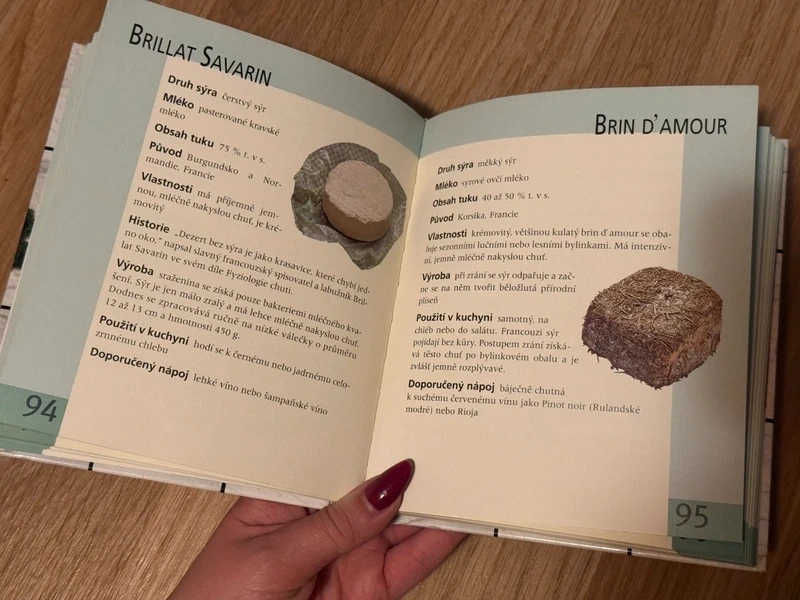 Kniha Sýry Druhy a recepty - 3