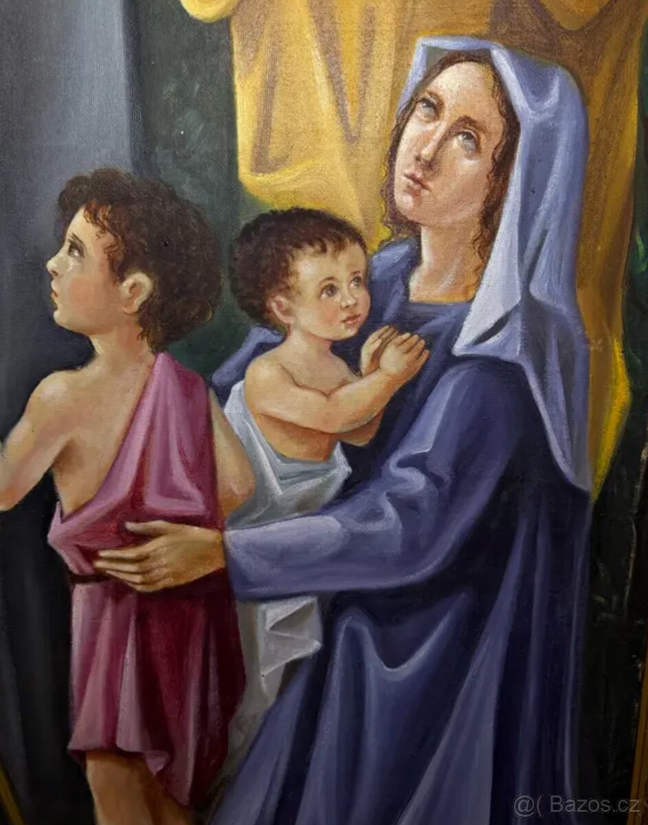 Velký kostelní obraz F. Michelini (1952) - 3