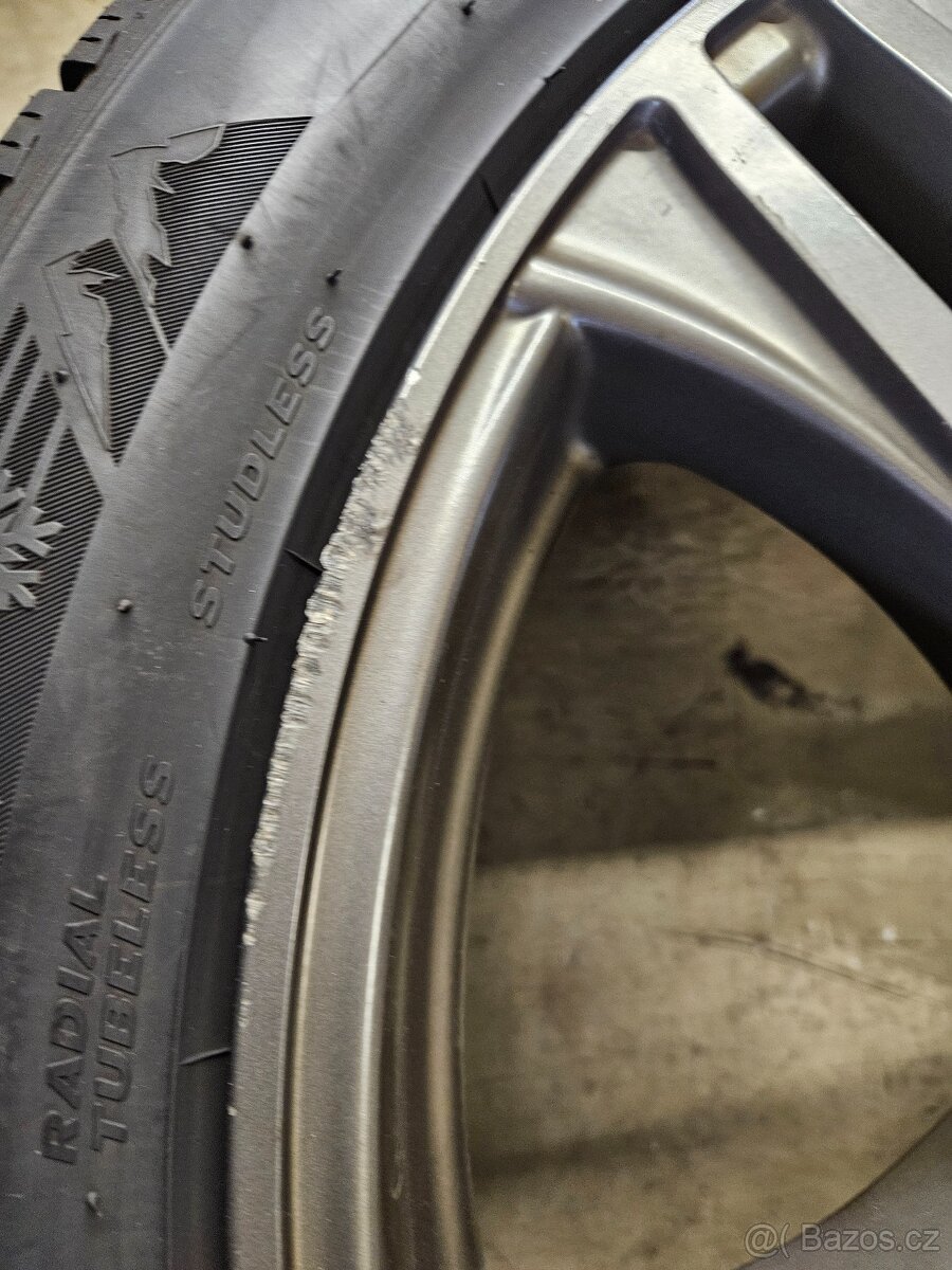 Kompletní kola na AudiQ5 Zimní pneu 255=45R20 - 3