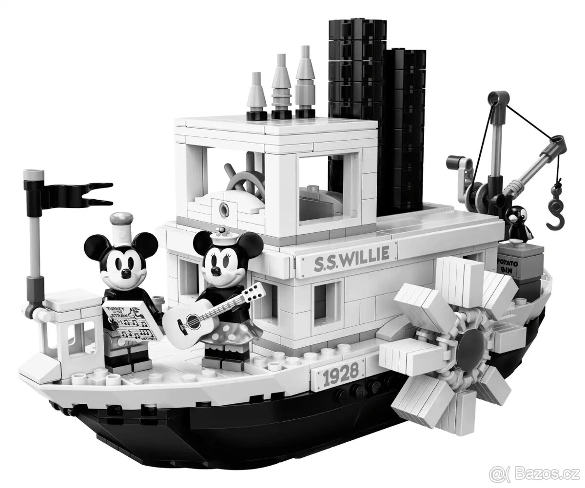 LEGO Ideas 21317 Parník Willie - - 3