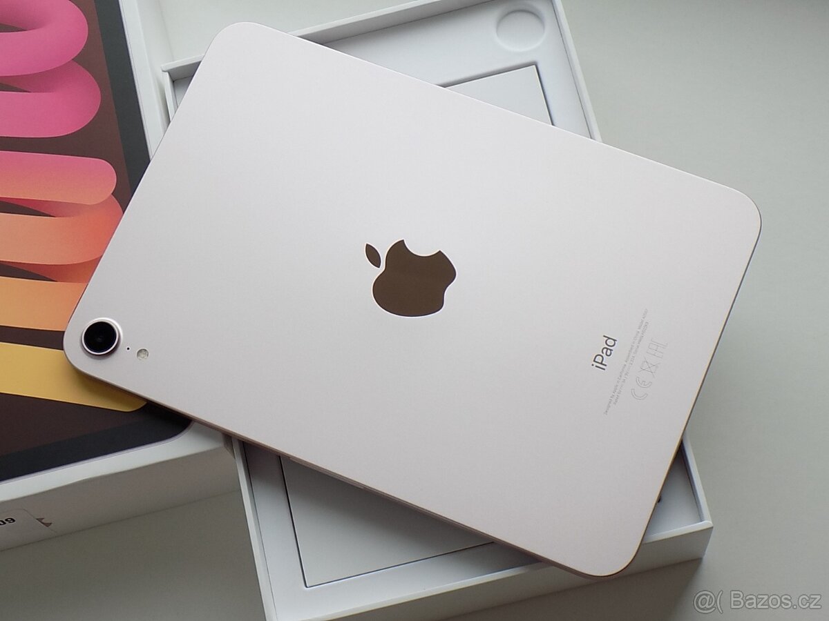 Apple iPad mini 6 (2021) 8,3" 64GB Wi-Fi Růžový - NEPOUŽITÝ - 3