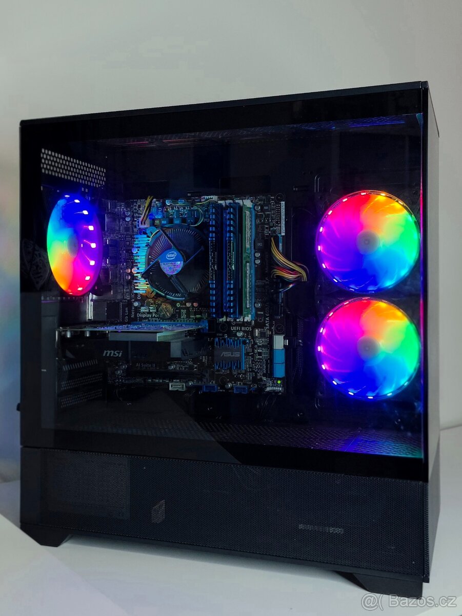 Herní PC, NVIDIA GTX 1050 Ti, Intel i5-3570, 14GB RAM, WIN11 - 3