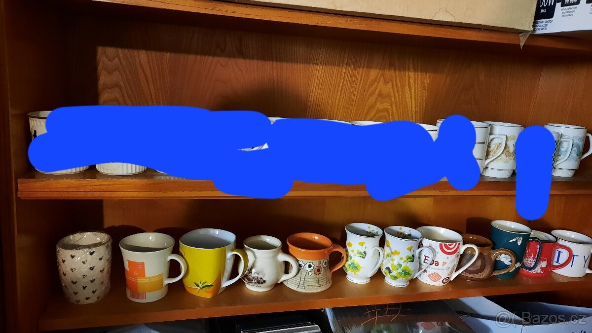 retro skleničky hrnky a jiná keramika - 3