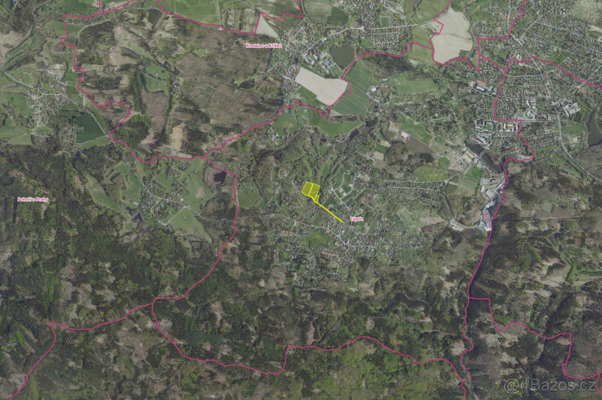 Těptín 19 858 m² - 3