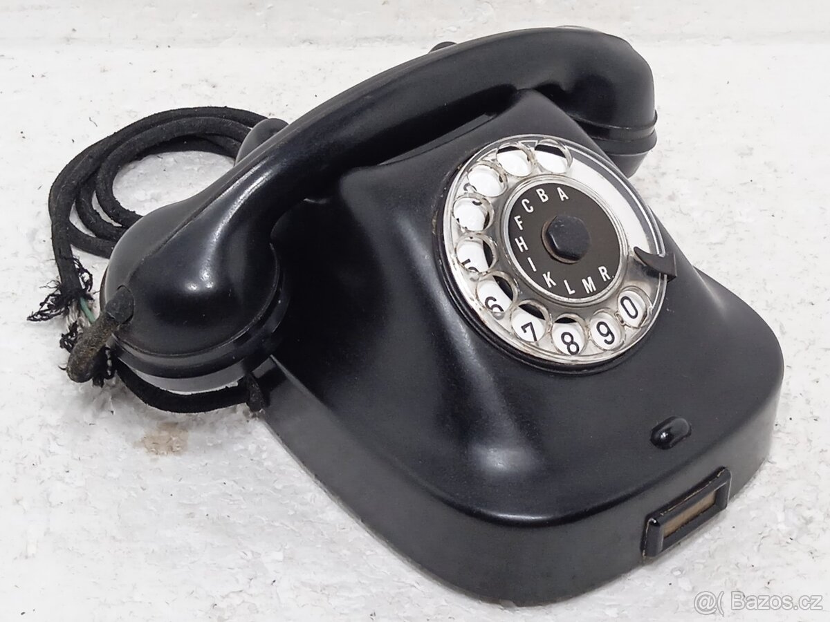 Retro bakelitový telefon KL Vorošilov 1962 - 3