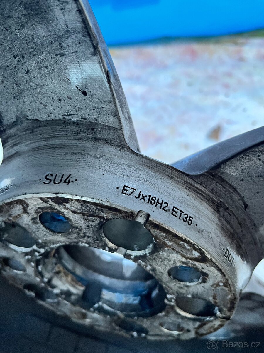 Originál Alu Audi A4 B9 5x112 R16 - 3