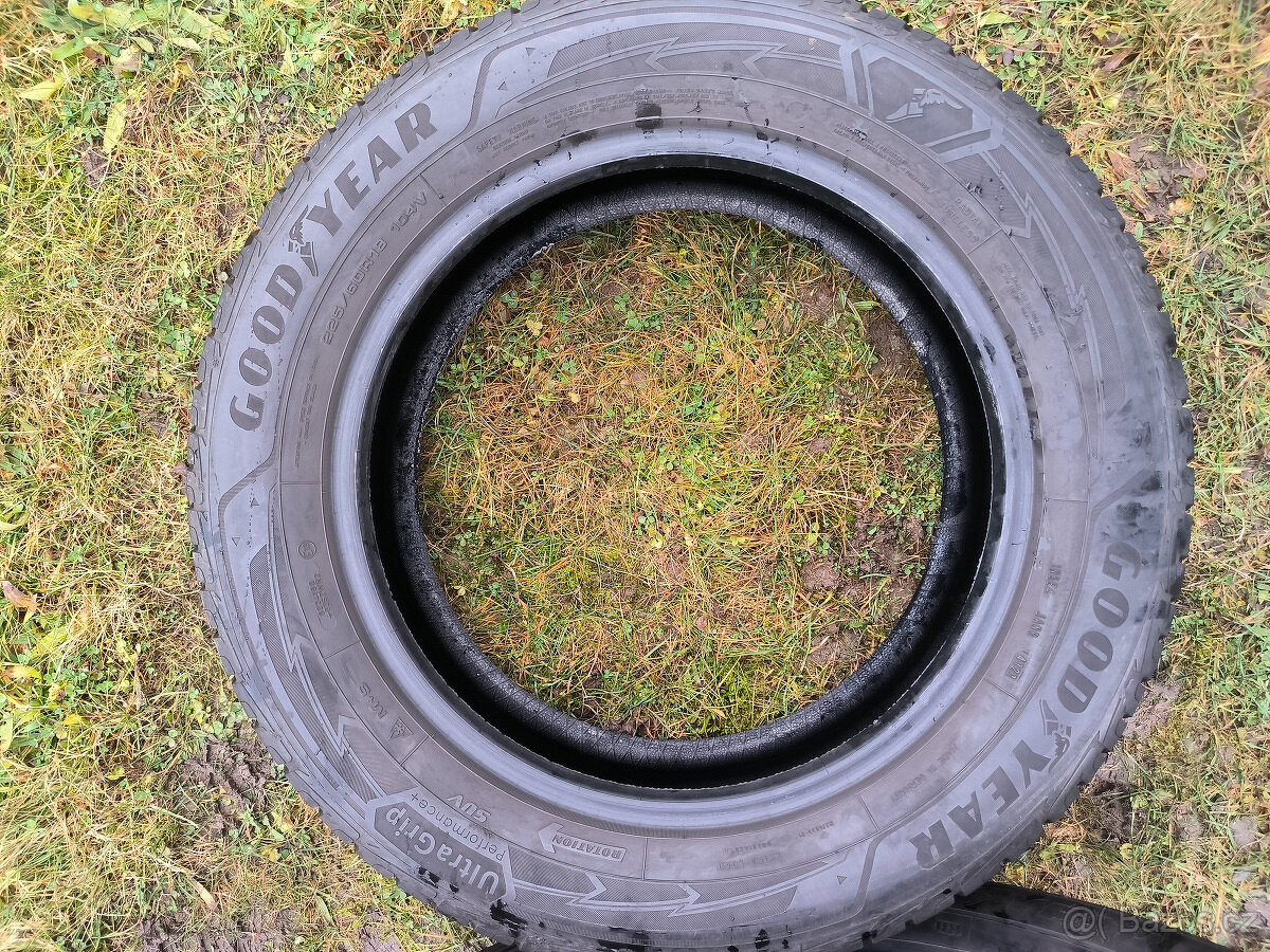 4 zimní pneu 225/60/18 GOODYEAR - 3