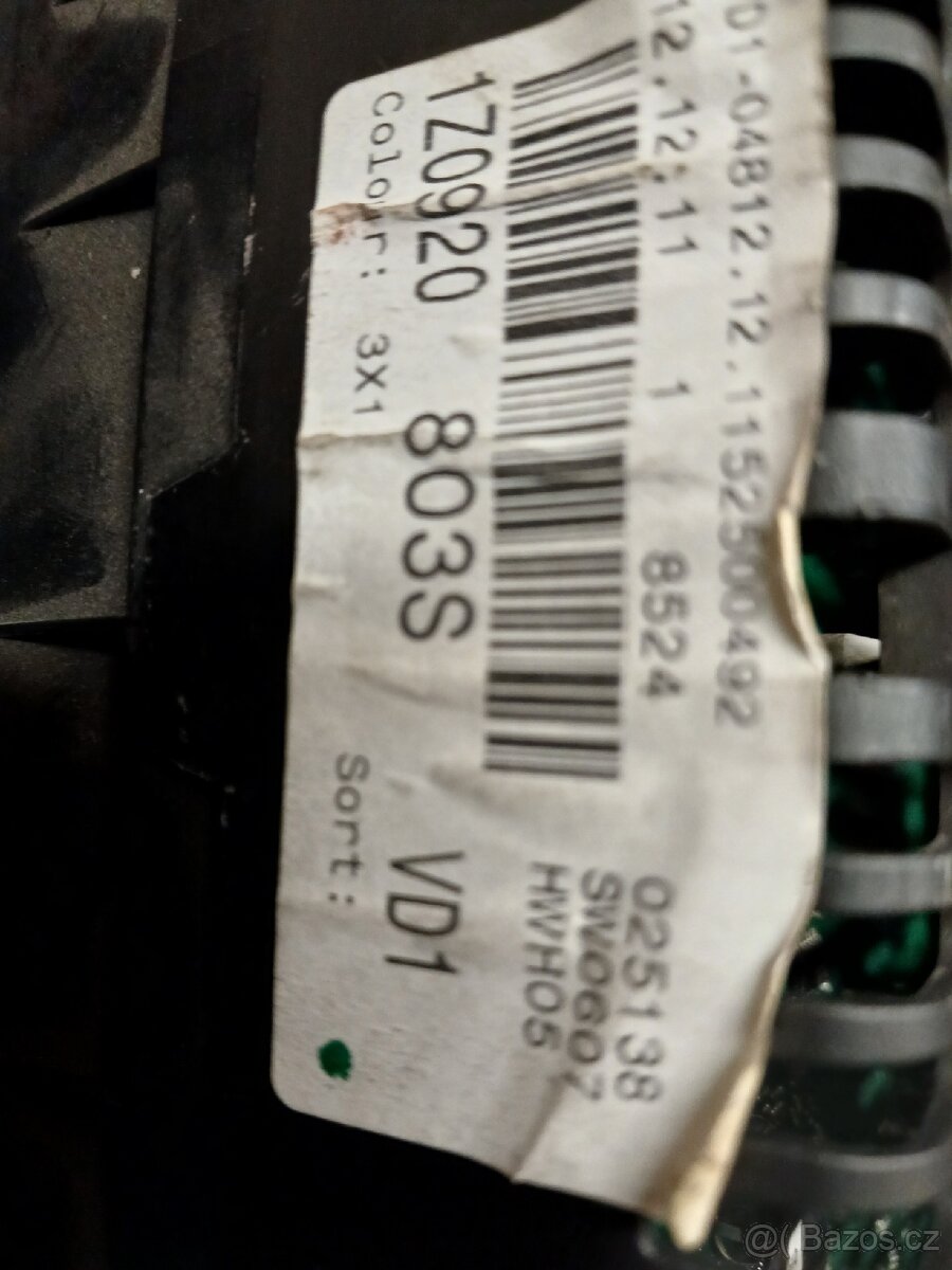 Škoda octavia 2 budíky 1Z0 920 803S - 3