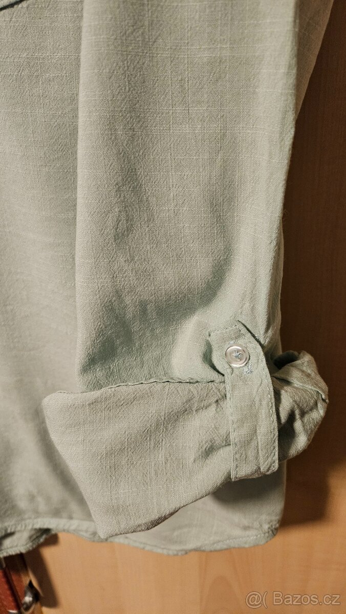 Tyrkysová halenka M/L / 40-42 - 3