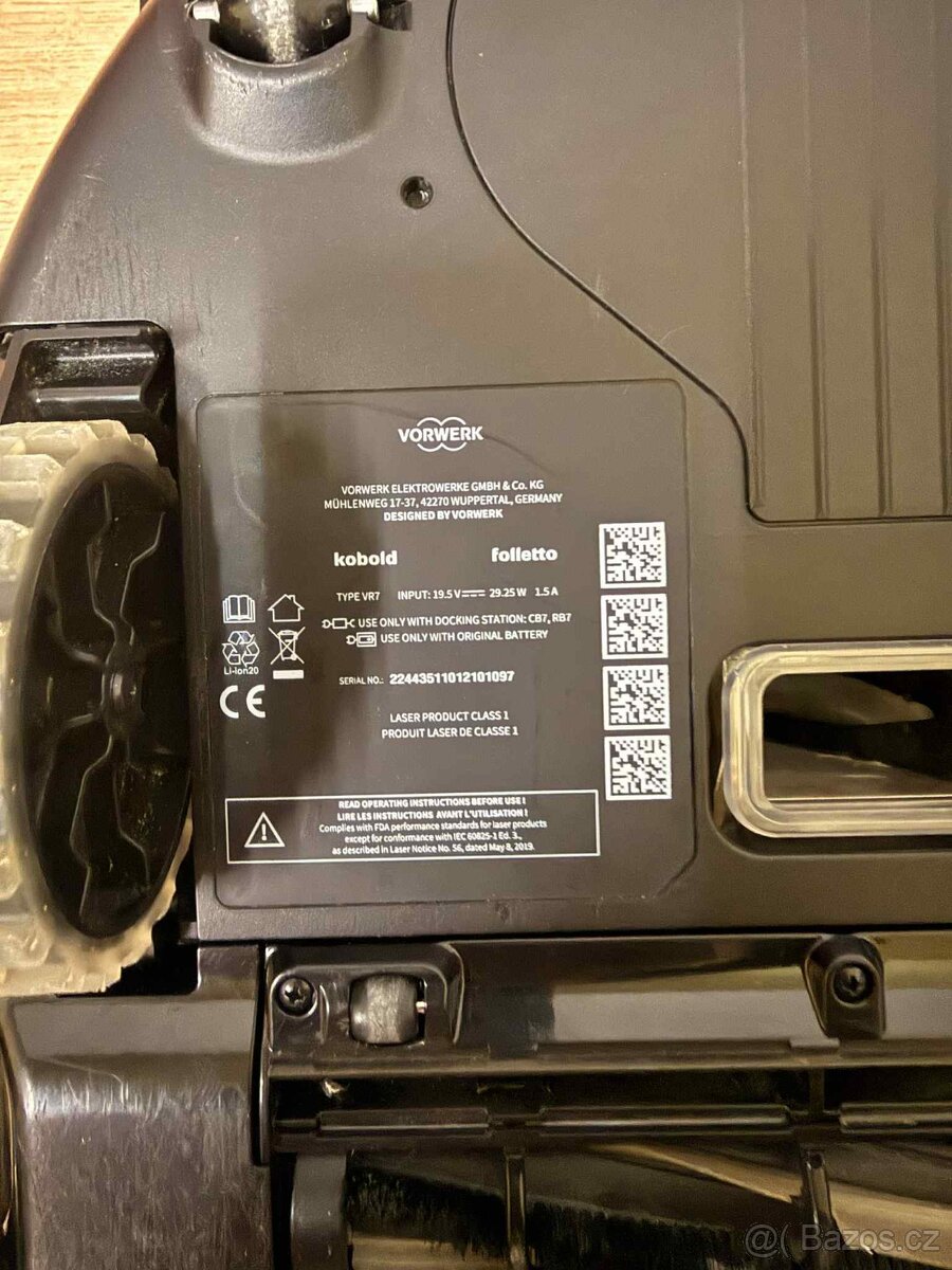 Robotický vysavač VORWERK Kobold VR7 - 3