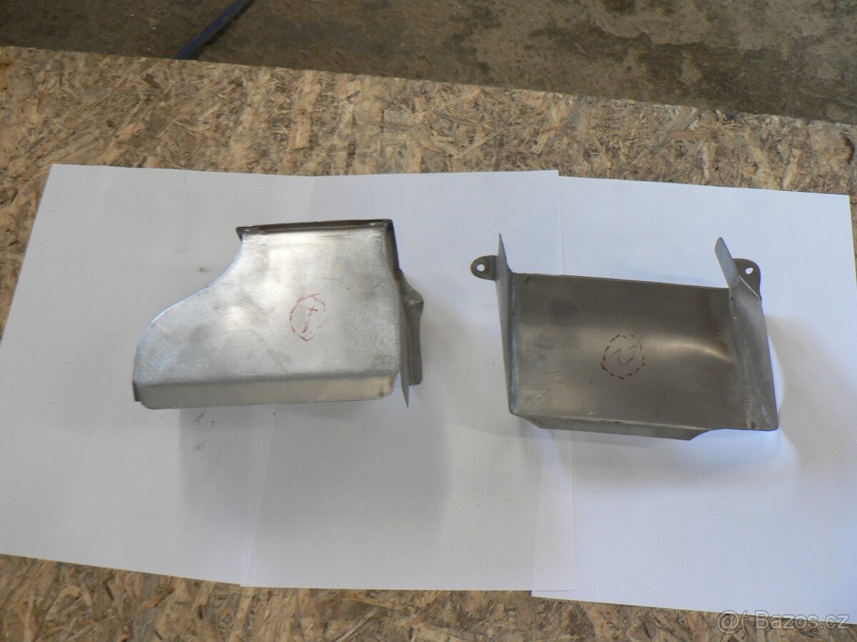 Kryty motoru Tatra 57 "čistá", A - 3