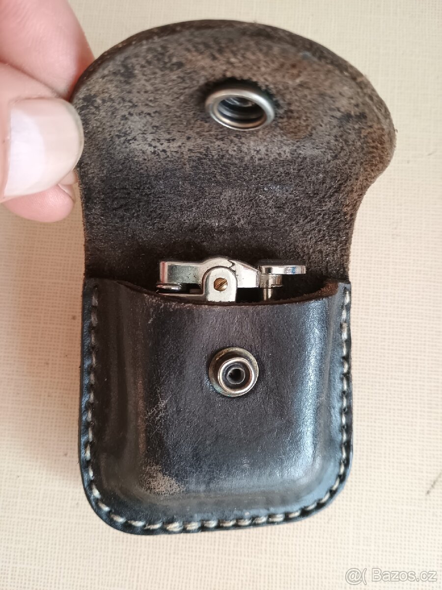 Kožené pouzdro se zapalovačem na opasek - 3