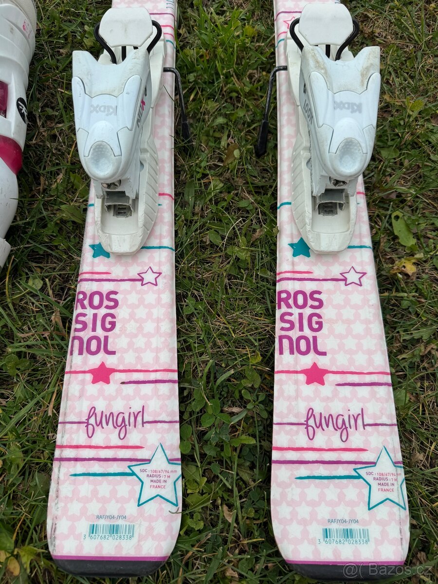 Lyžařský set 110 cm Rossignol dívčí - 3