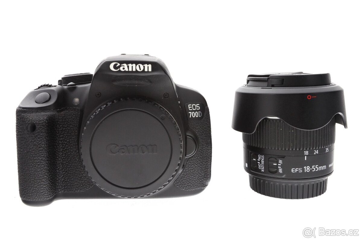 Zrcadlovka Canon 700D + 18-55mm + příslušenství - 3