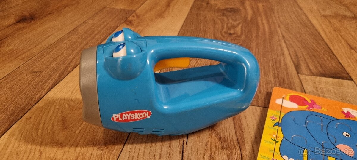 Playskool mluvící baterka, woody zvířecí hlavy, puzzle slon - 3