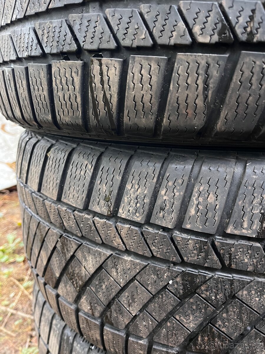 4 ks pneumatiky Continental Winter contact. - 3