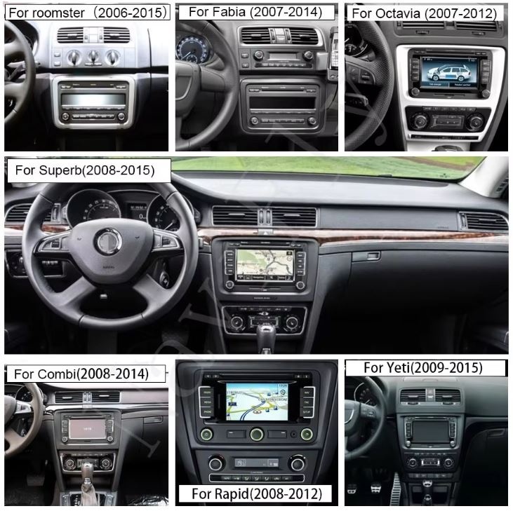 Autorádio pro Škoda VW s Carplay - 3