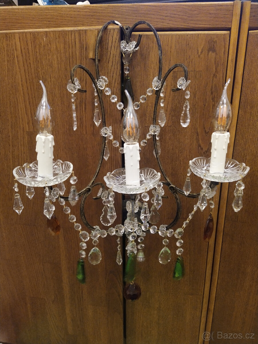 Prodám luxusní nástěnná svítidla Verona Orion - 3